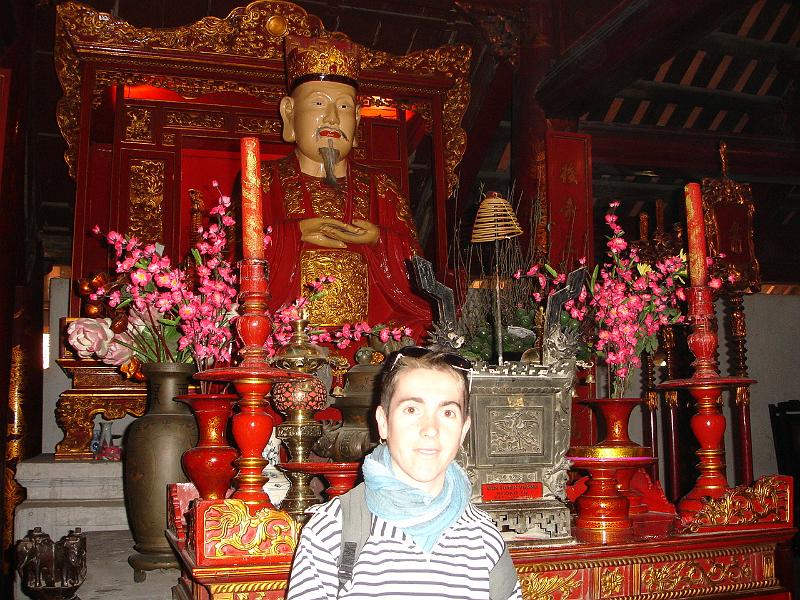 037-Hanoi- interieur du temple de la litterature.JPG - Hanoi- intérieur du temple de la littérature